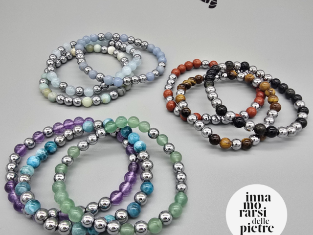 bracciali antistress in pietre dure